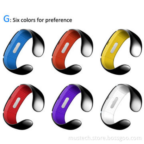 Bracelet Bluetooth, Silicone Incoming Call Alert Alarm Anti-lost Vibrating